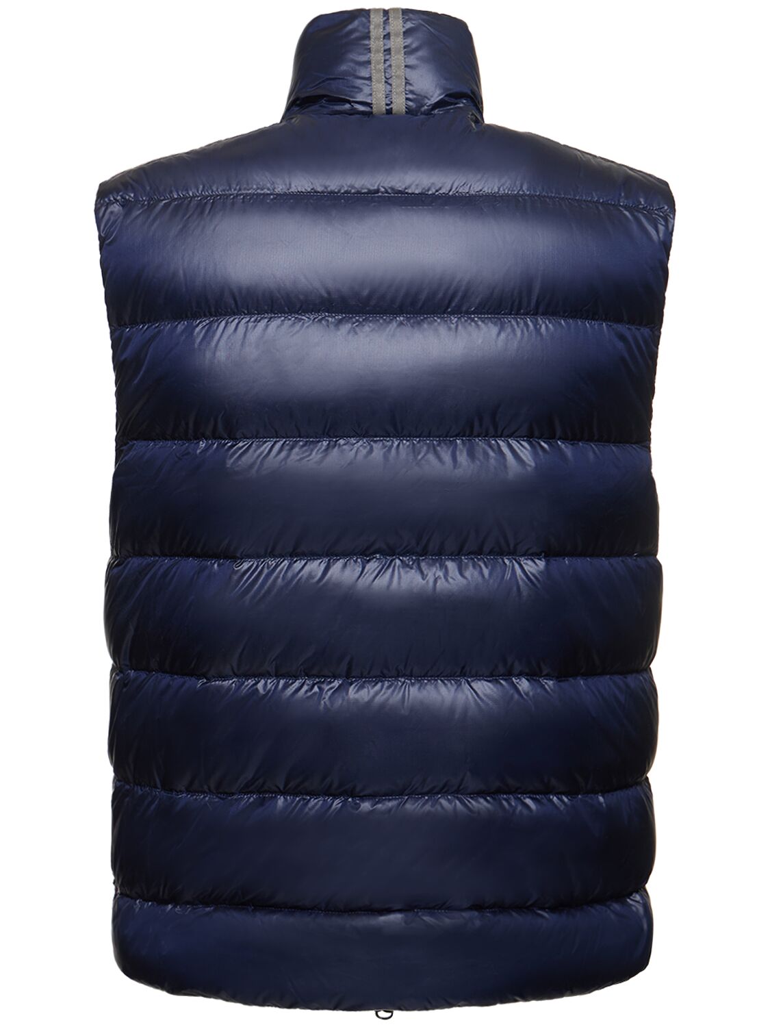 Shop Canada Goose Crofton Recycled Nylon Down Vest In Atlantic Navy