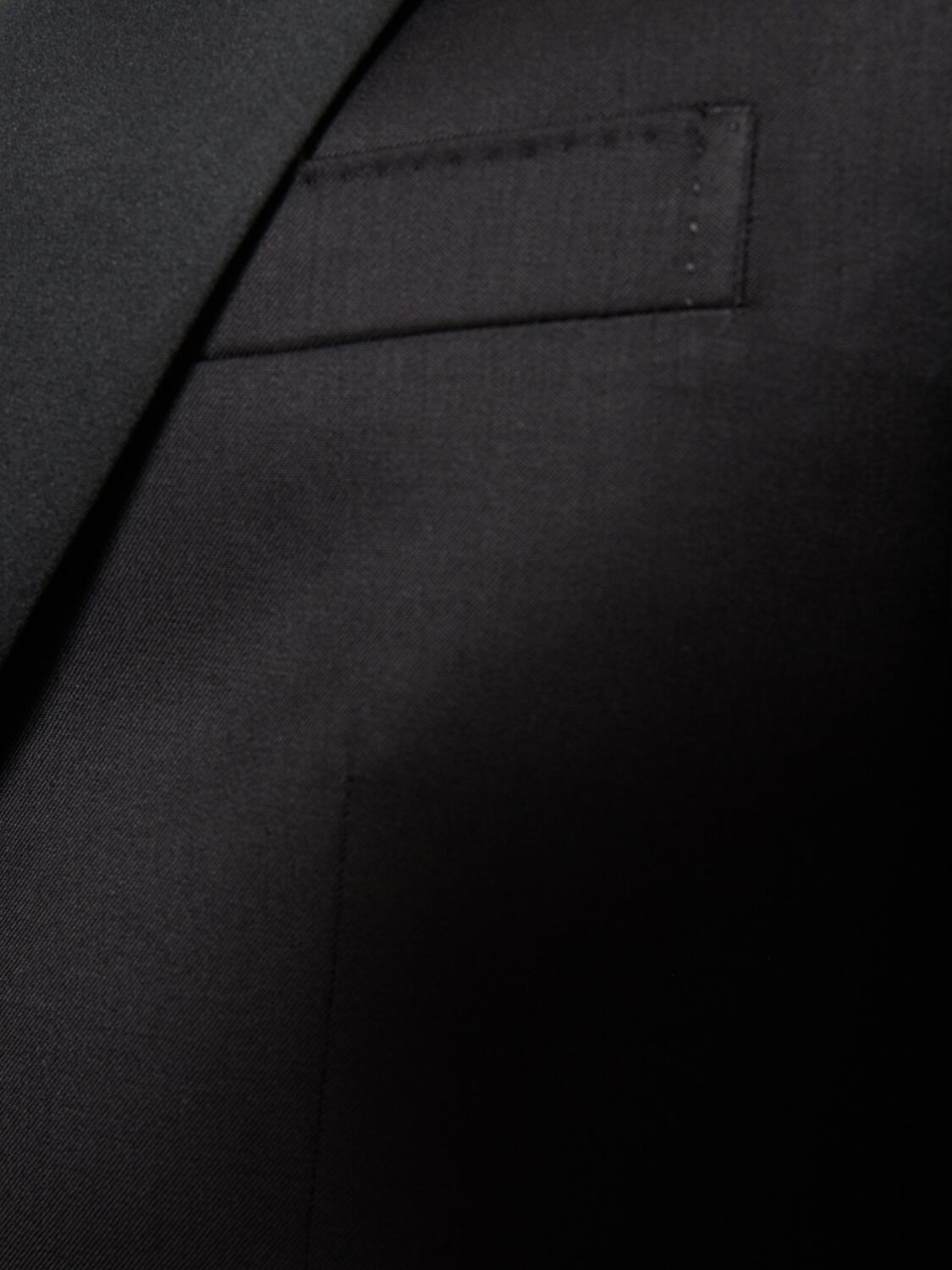 Shop Zegna Wool & Mohair Evening Suit In Black