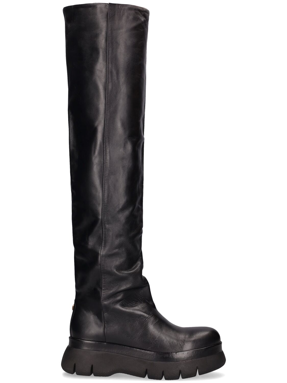 40mm Malyx Leather Over The Knee Boots