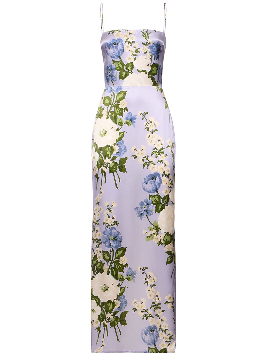 Reformation Women's Frankie Floral Slim Slip Dress In Garden Soiree