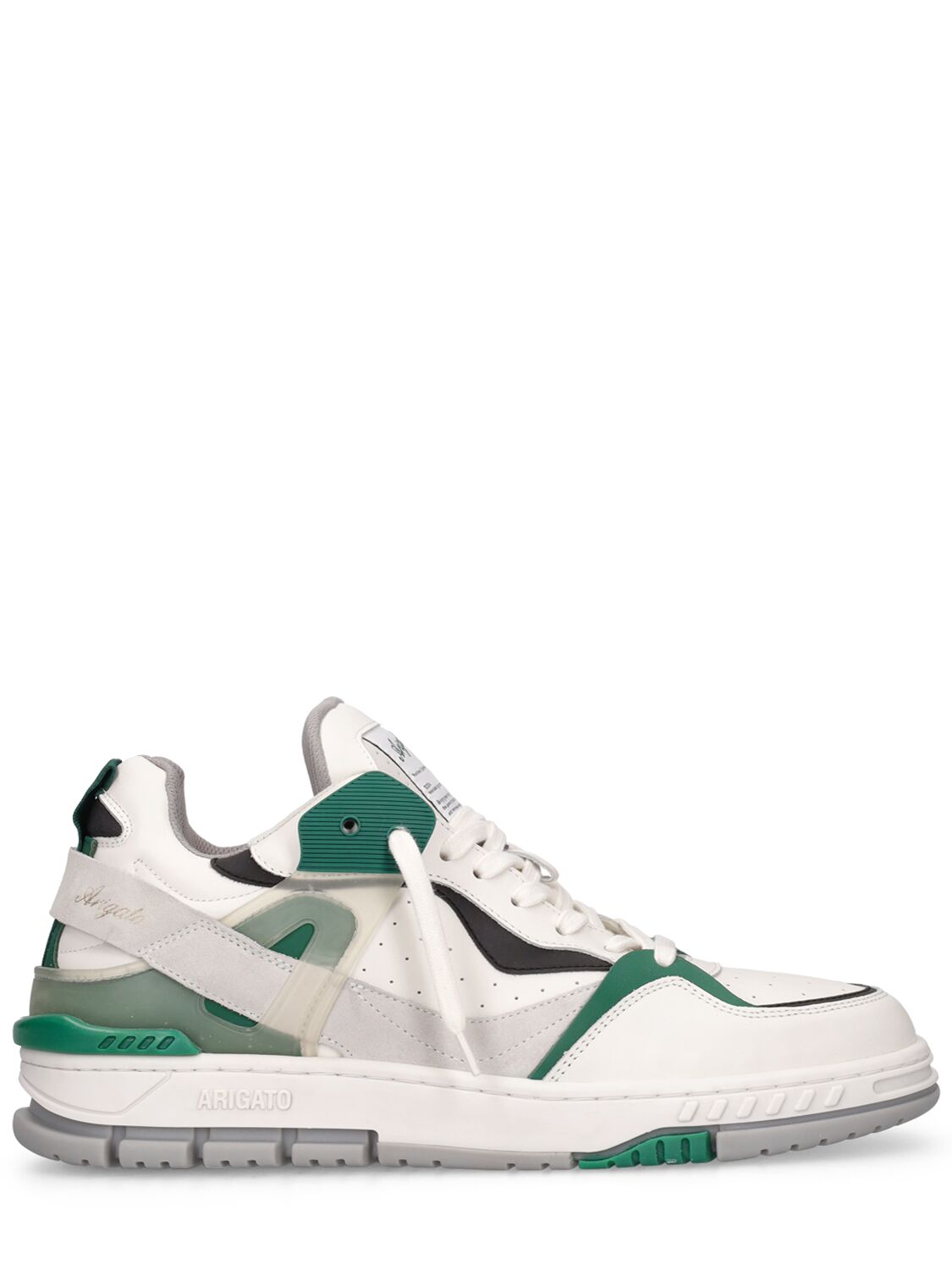 Axel Arigato Astro Sneakers In White,green