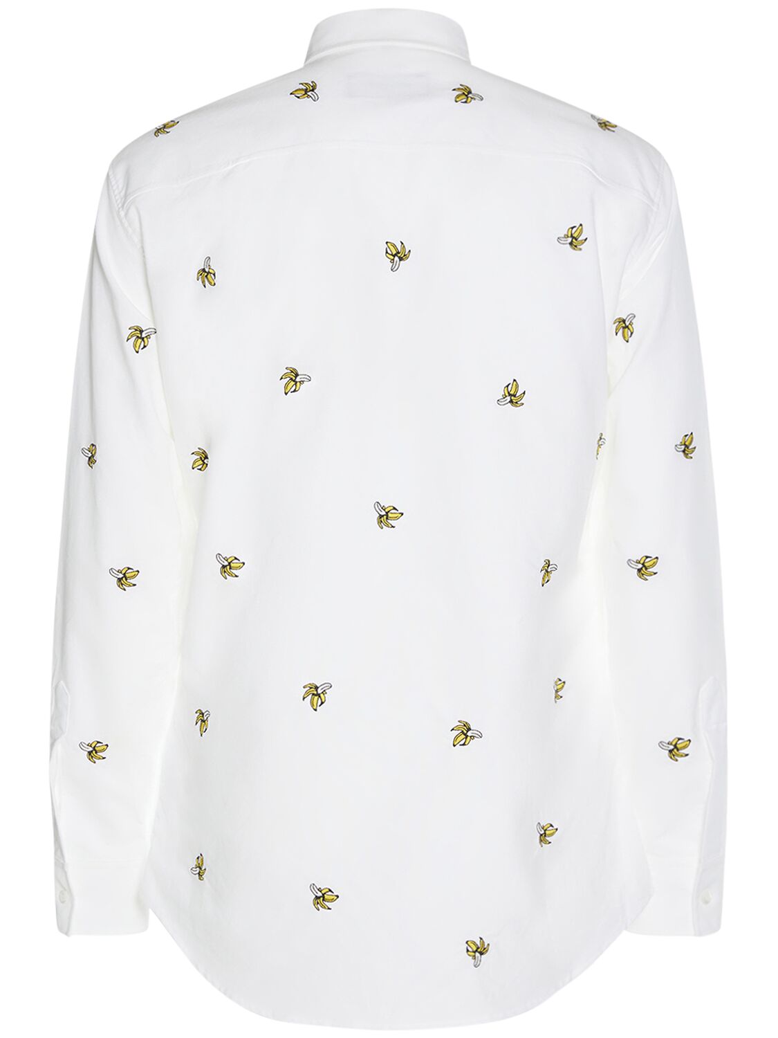 Shop Dsquared2 Embroidered Cotton Relaxed Shirt In White