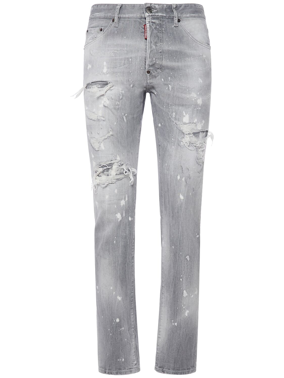 Dsquared2 Cool Guy Fit Cotton Denim Jeans In Grey