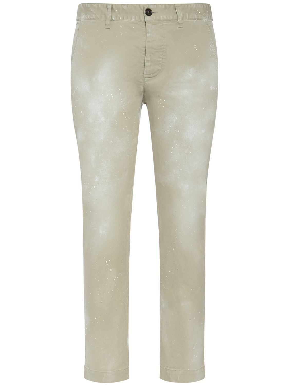 Dsquared2 Cool Guy Stretch Cotton Drill Pants In Tidal Foam