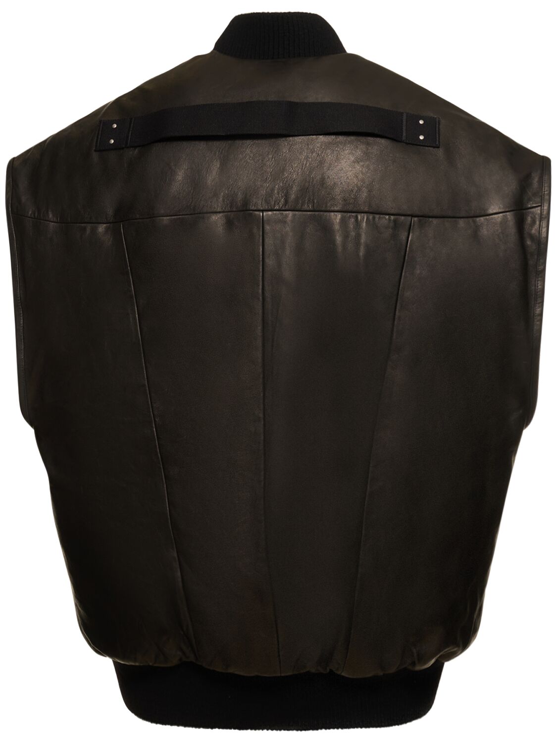 Shop Rick Owens Jumbo Flight Vest Down Jacket In Black