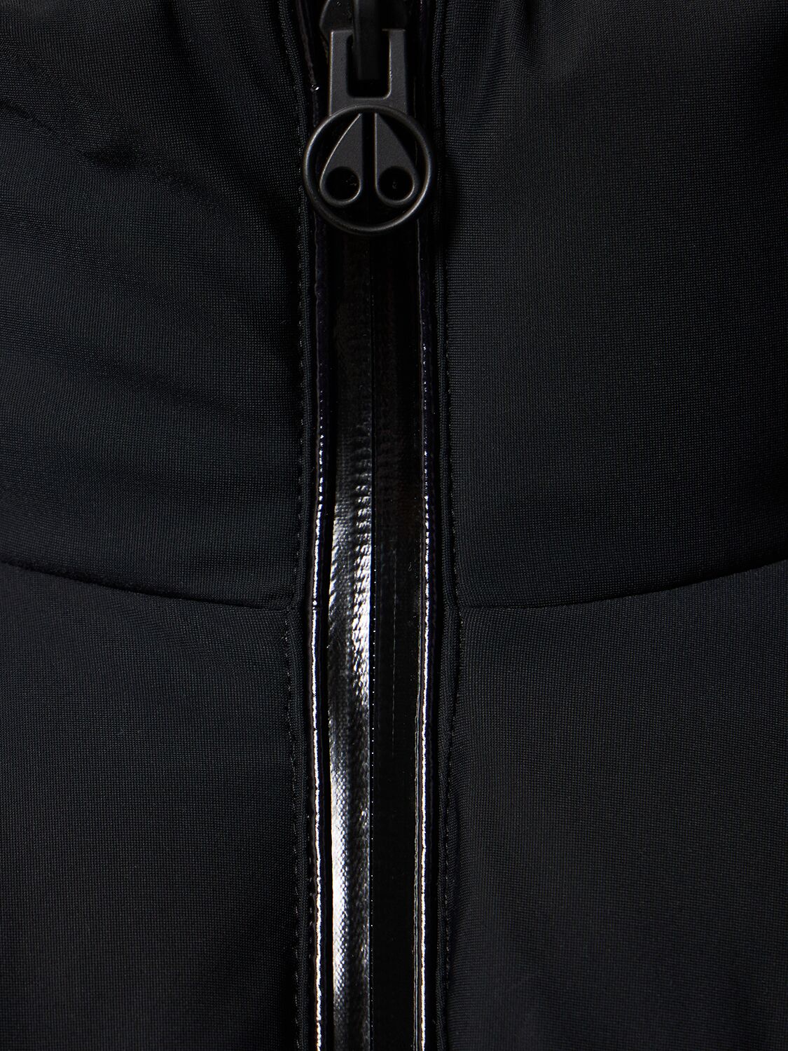 Shop Moose Knuckles Sport Maspeth Cropped Down Jacket In Black