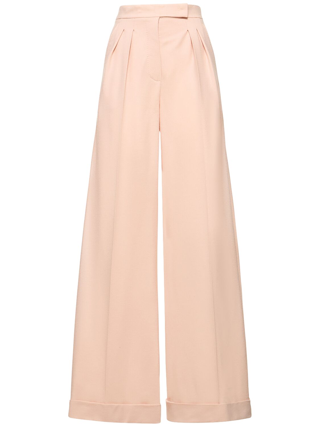 Image of Faraday Wool Jersey Wide Pants