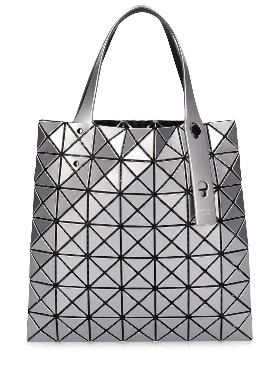 Shop Bao Bao Issey Miyake Prism Tote Bag In Silver