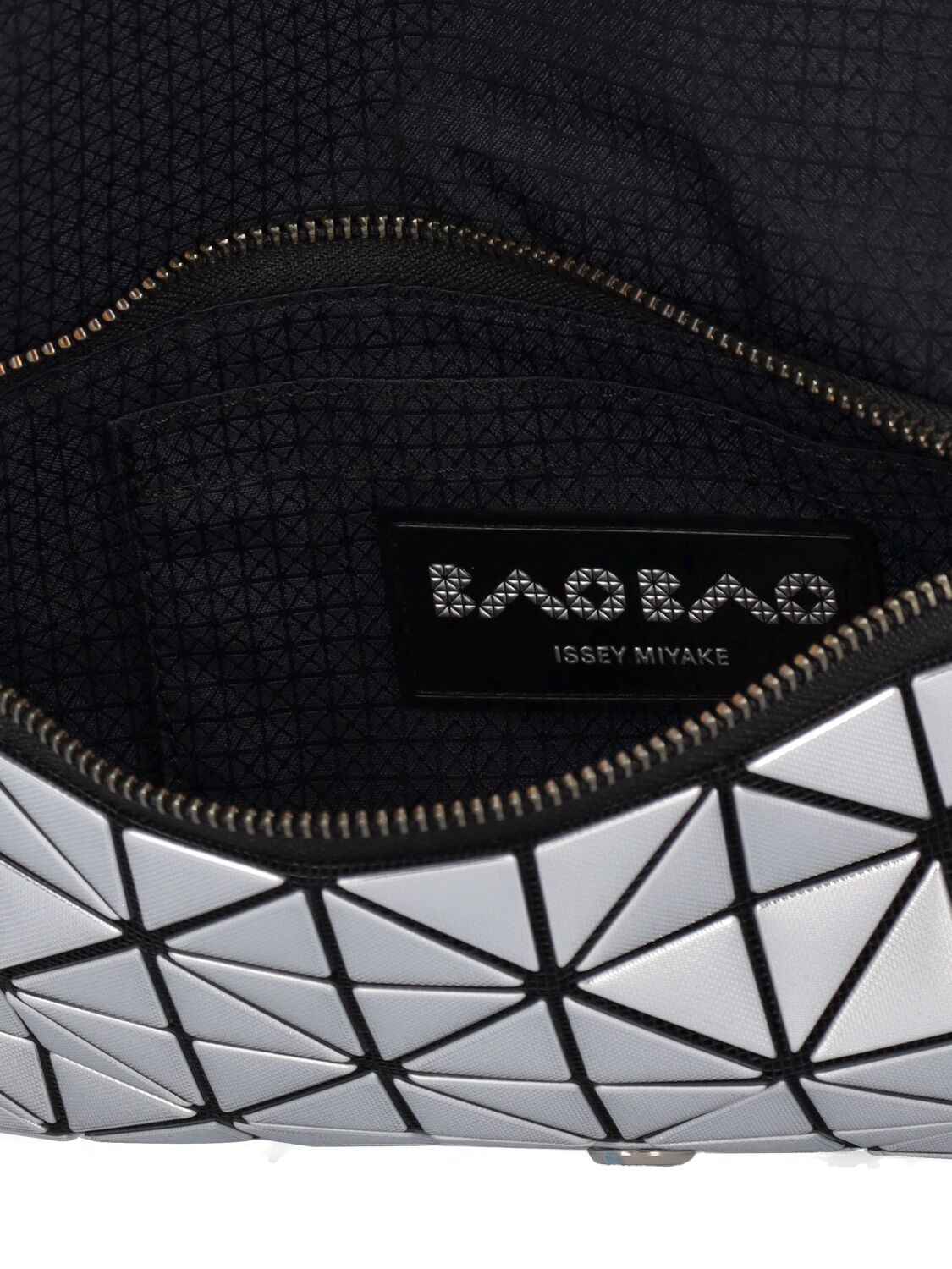 Shop Bao Bao Issey Miyake Platinum Coffret Shoulder Bag In Silver