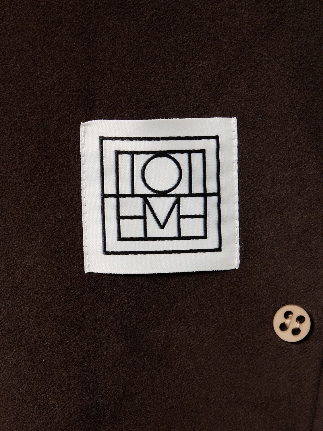 Shop Totême Cinched-waist Moleskin Cotton Blazer In 브라운