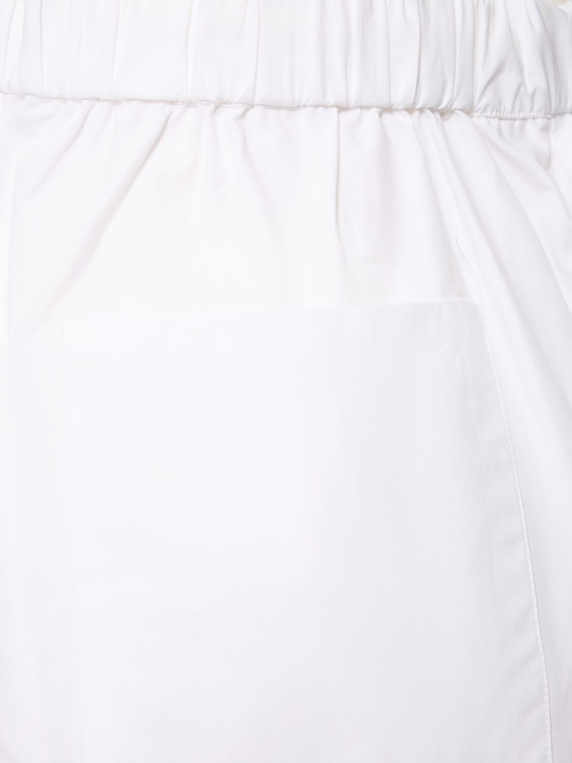 Shop Interior The Clarence Cotton Jogger Pants In Whiteout
