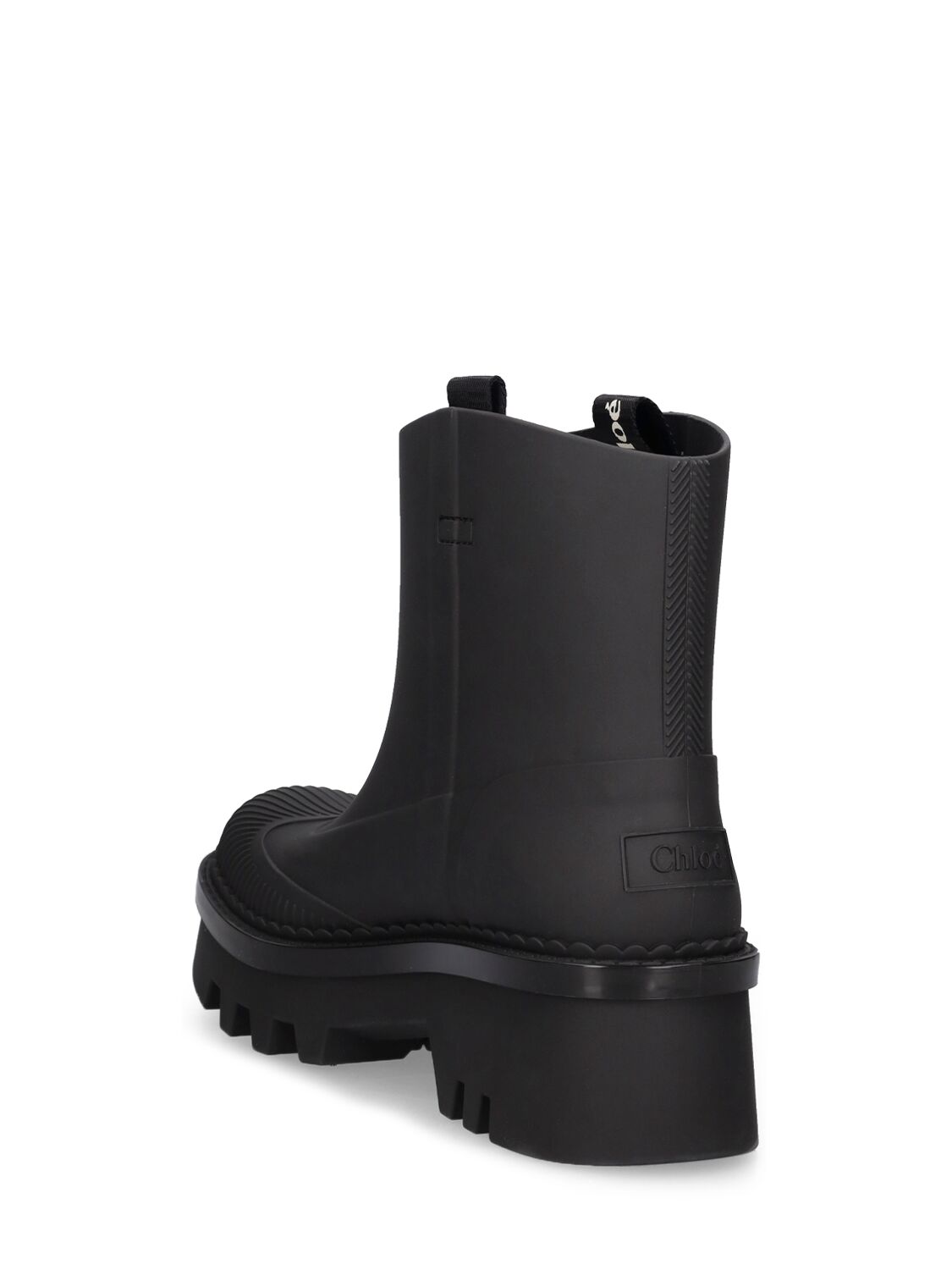 Shop Chloé 55mm Raina Rubber Rain Boots In Black