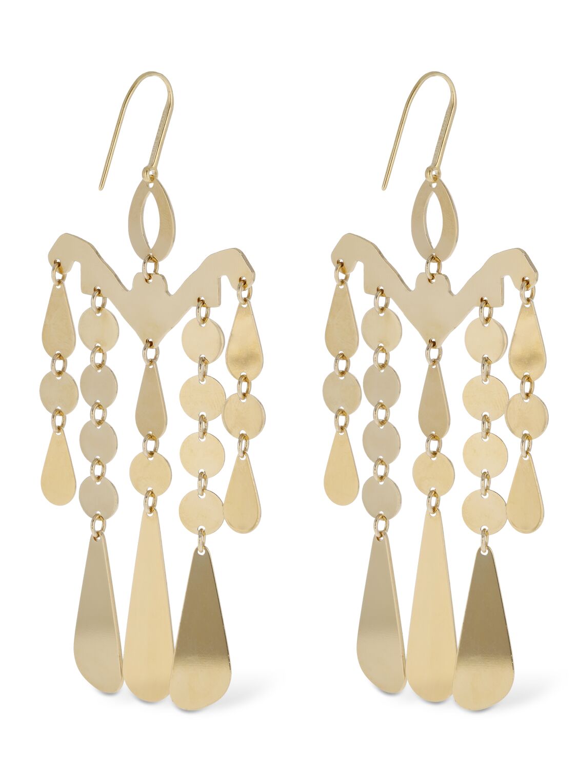 Shop Isabel Marant Malina Drop Earrings In Gold