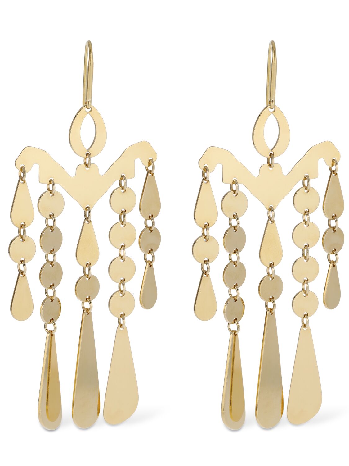 Isabel Marant Malina Drop Earrings In Gold