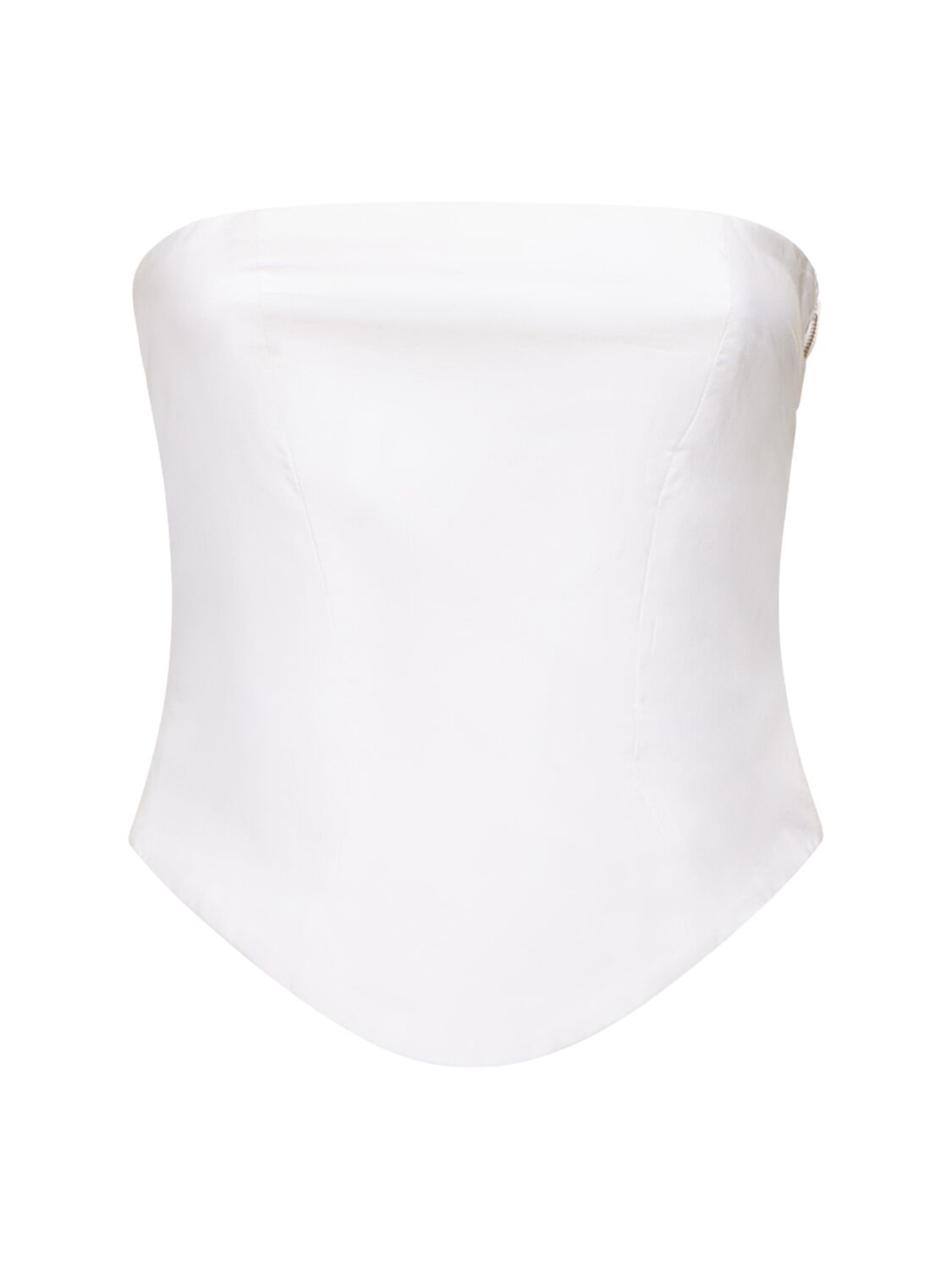 Image of The Demi Cotton Bustier Top