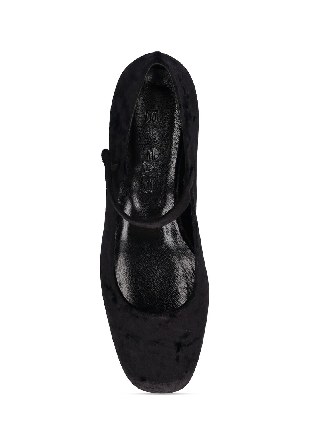 Shop By Far 35mm Ginny Mary Jane Pumps In Black