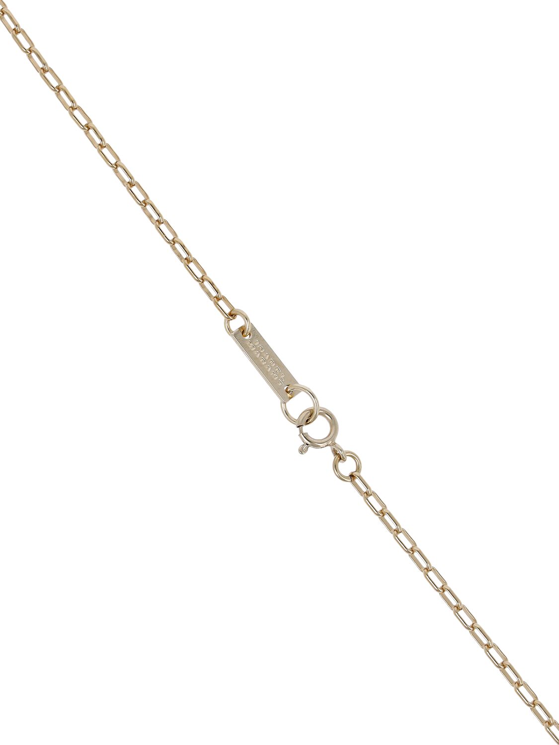 Shop Isabel Marant Shiny Bubble Charm Long Necklace In Gold