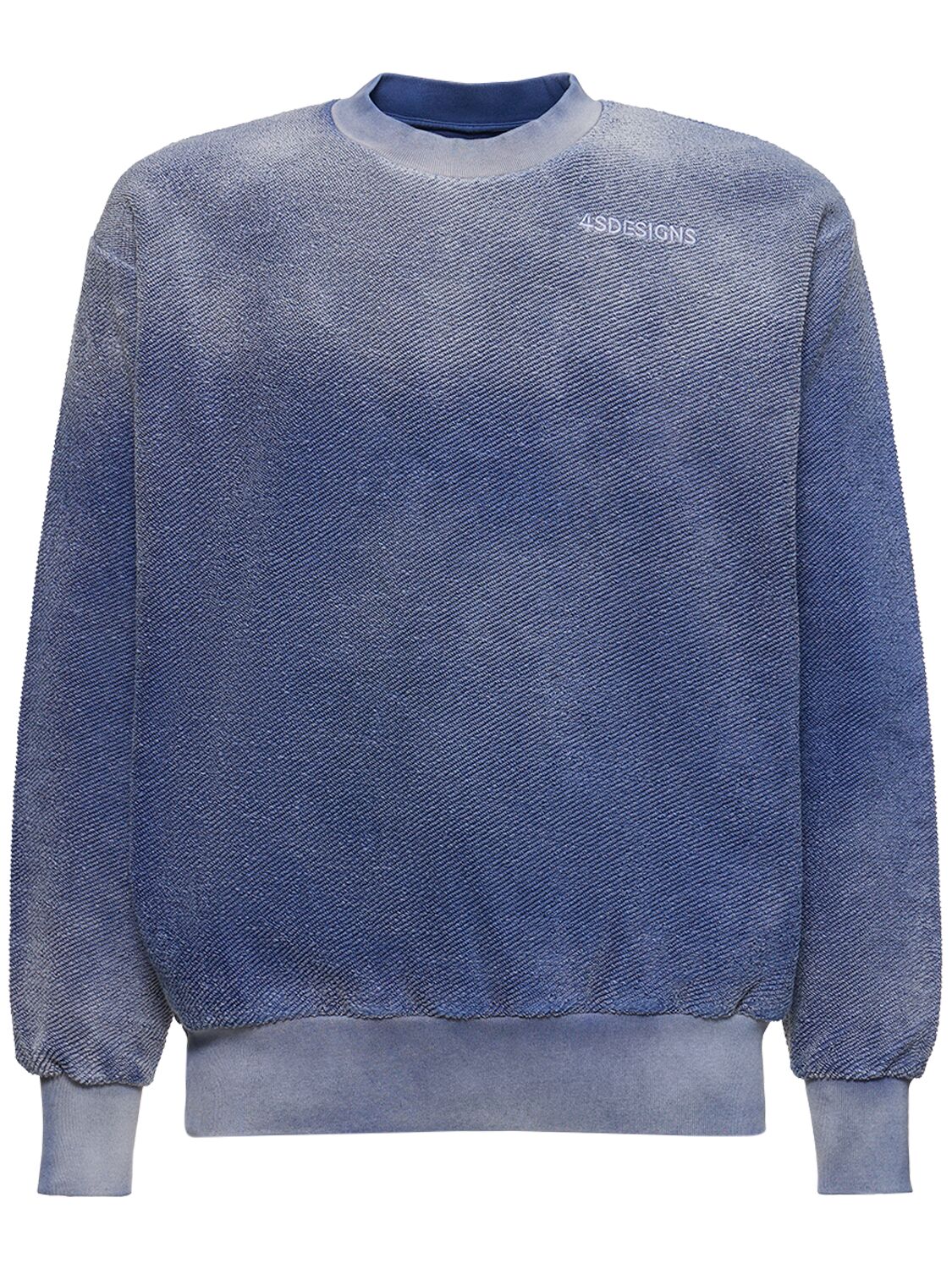 4sdesigns Rev Crewneck Sweatshirt In Blue