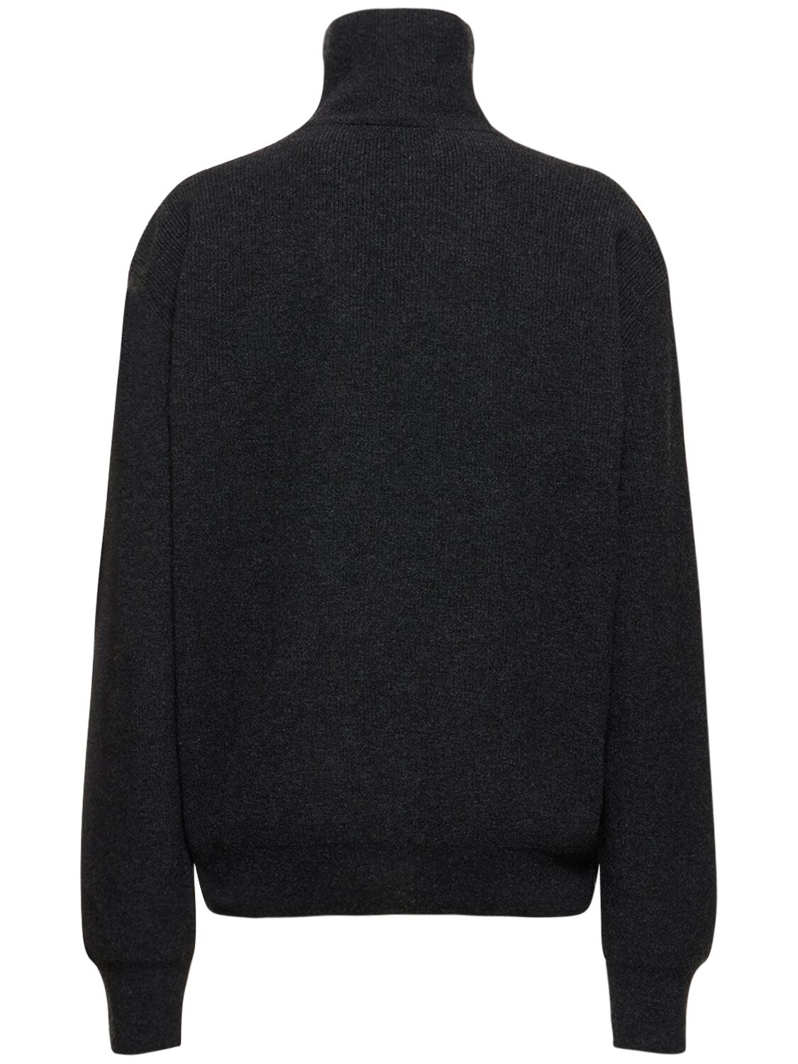 Shop Lemaire Wool Blend Turtleneck Sweater In Grey