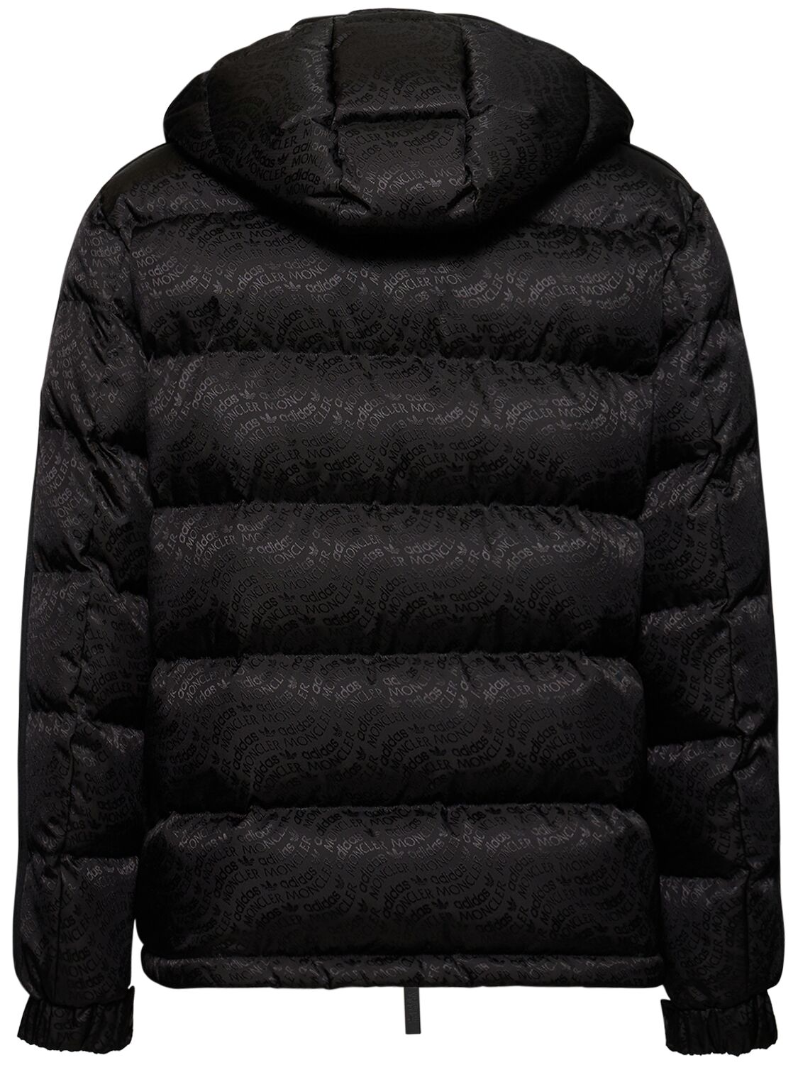 Shop Moncler Genius Moncler X Adidas Alpbach Down Jacket In Black