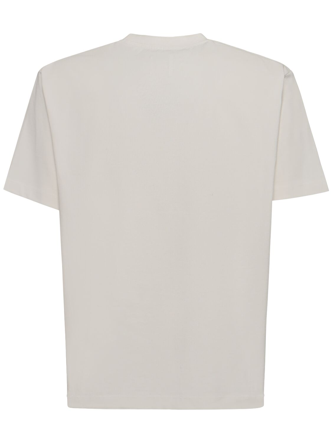 Shop Roa Classic Cotton T-shirt In White