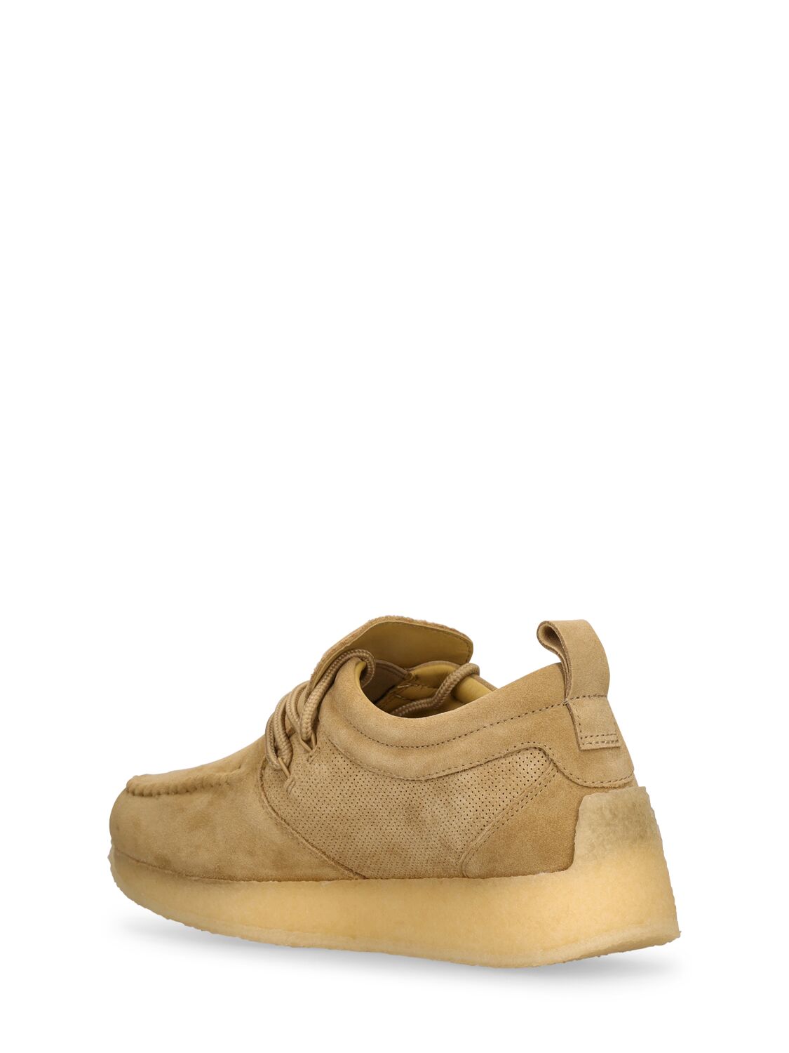 Shop Clarks Originals Maycliffe Suede Lace-up Shoes In Suede Sand