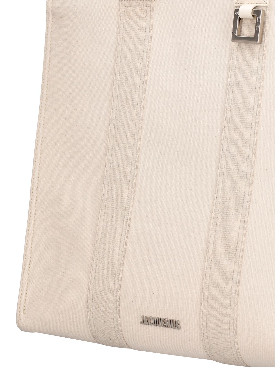Shop Jacquemus Le Cabas Cuerda Tote Bag In Off-white