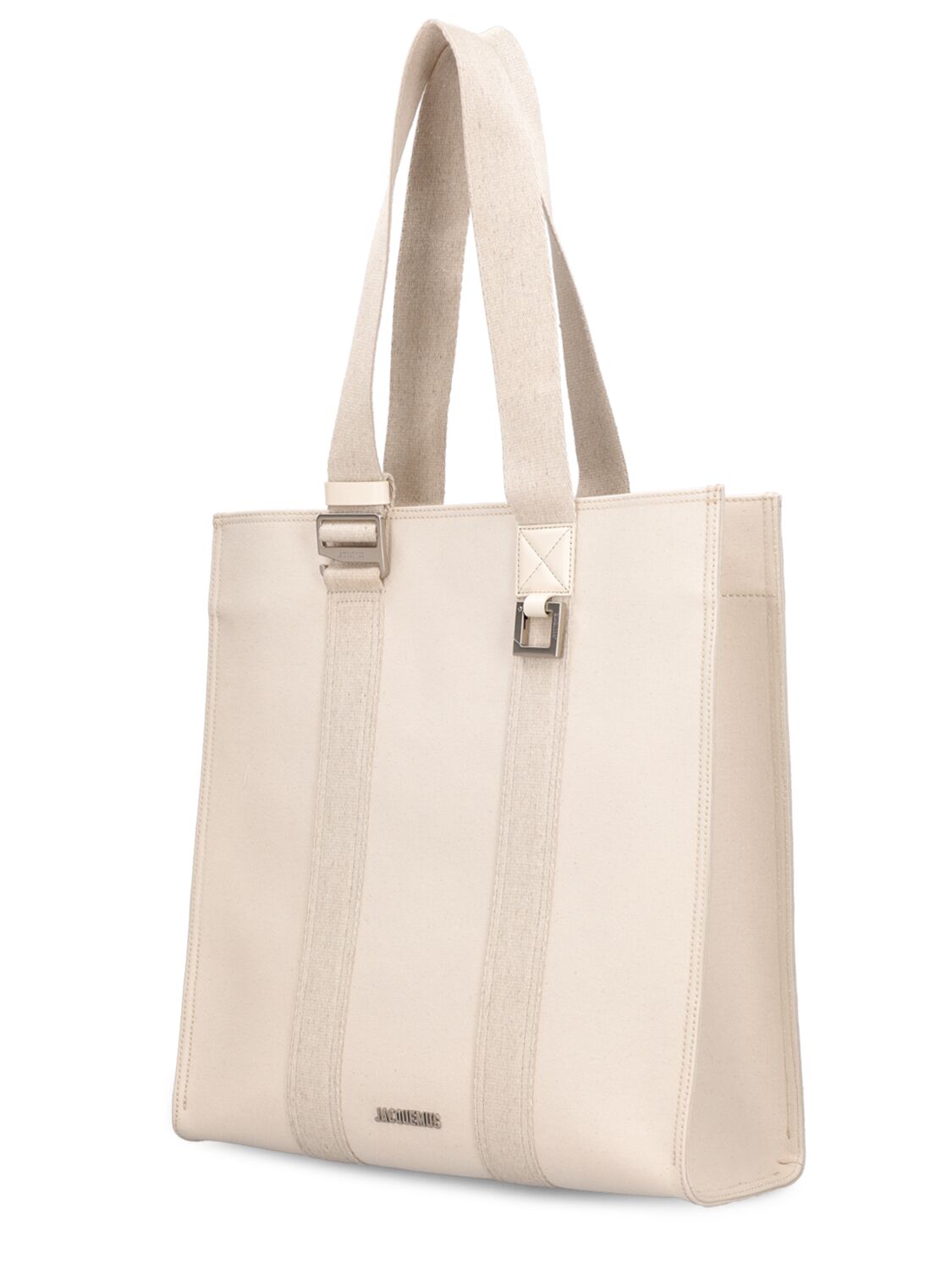 Shop Jacquemus Le Cabas Cuerda Tote Bag In Off-white