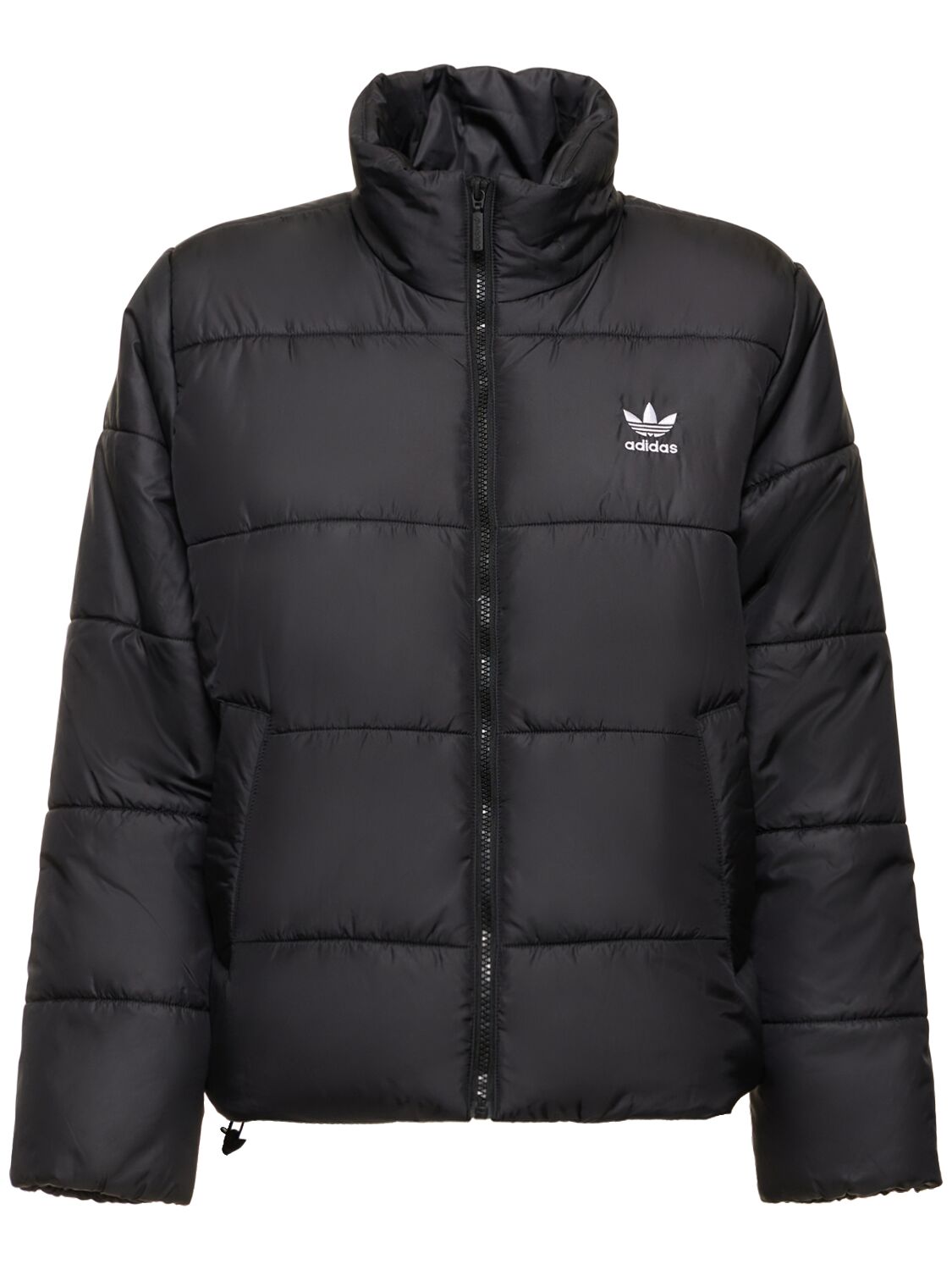 3-stripes Nylon Puffer Jacket – WOMEN > CLOTHING > DOWN JACKETS