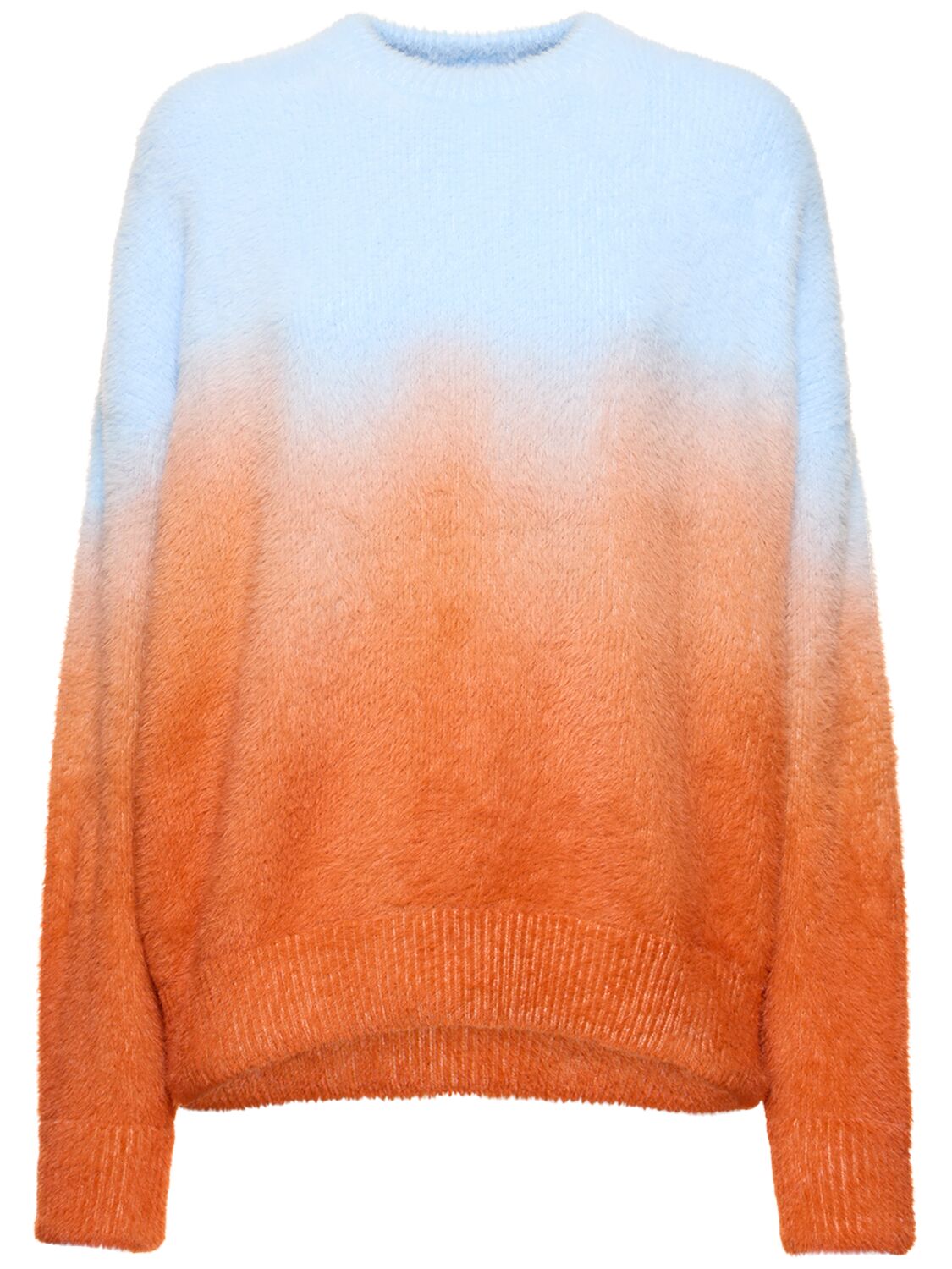 Image of Sunset Degradé Knit Crewneck Sweater