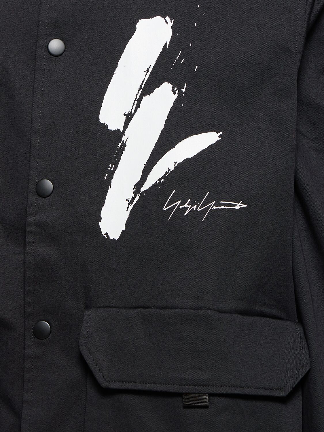 Shop Yohji Yamamoto New Era Field Coach Jacket In Black