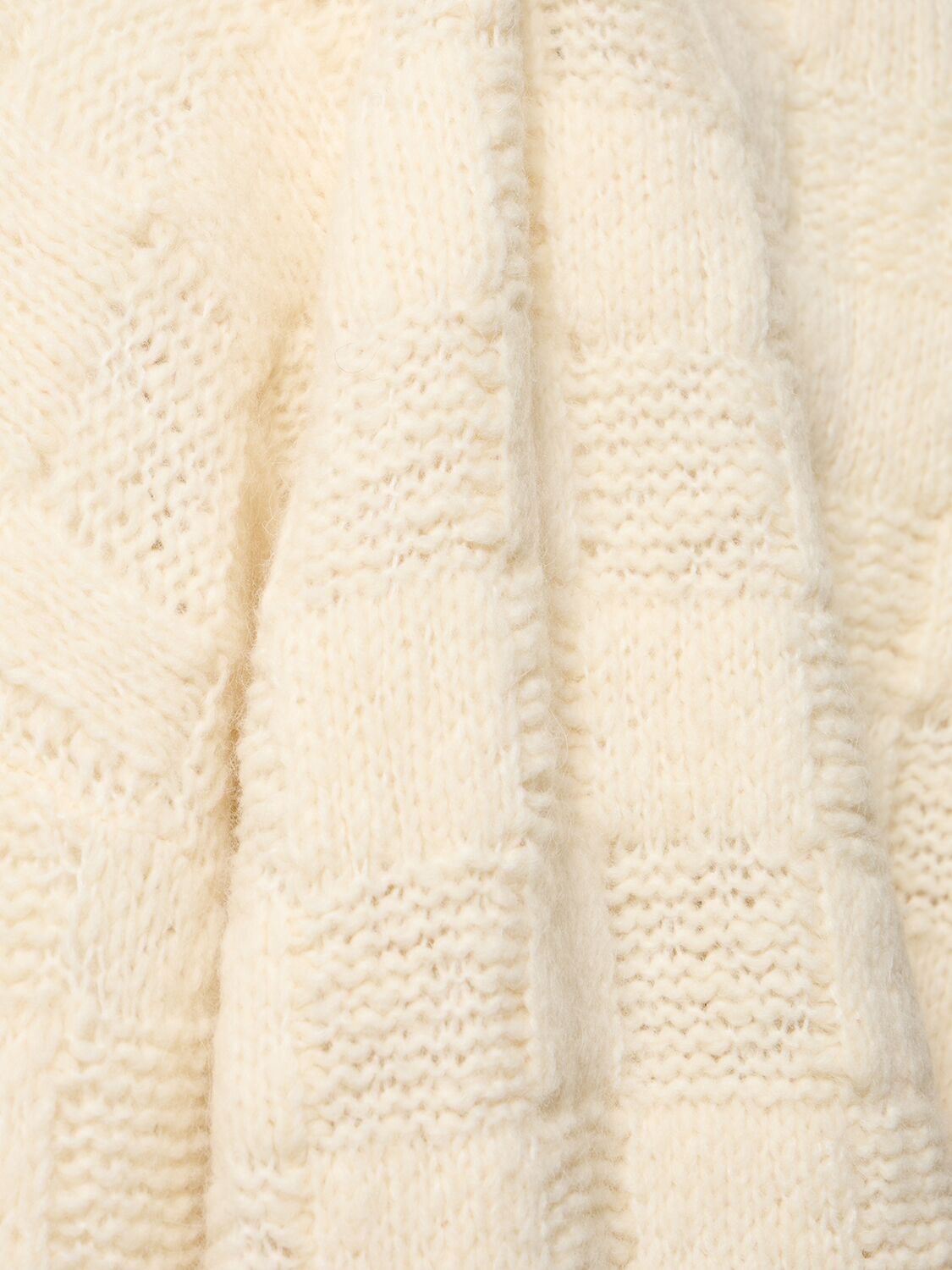 Shop Anine Bing Bennett Wool Blend Sweater In White
