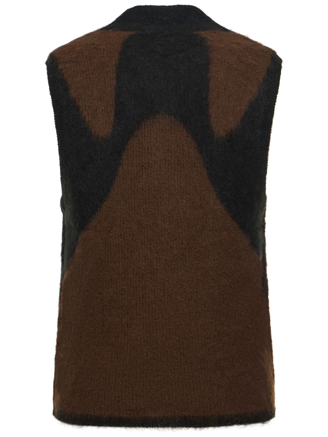 Shop J.l-a.l Wool Blend Vest In Schwarz