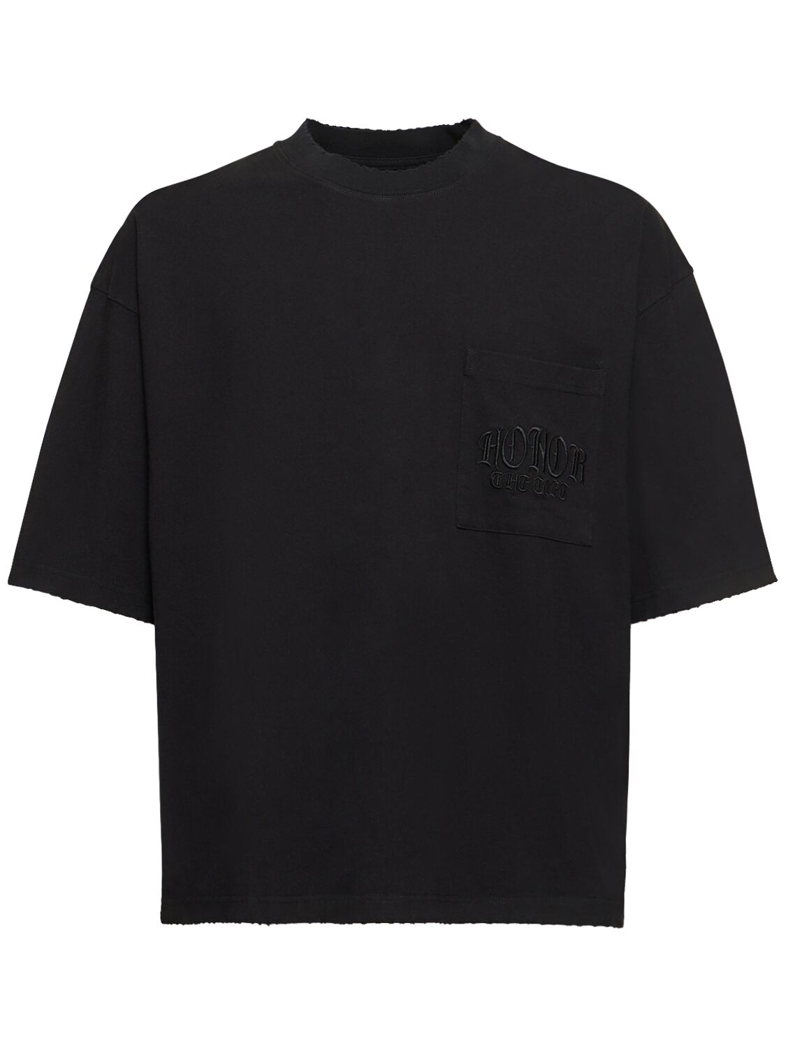 HONOR THE GIFT C-fall Embroidered Pocket T-shirt