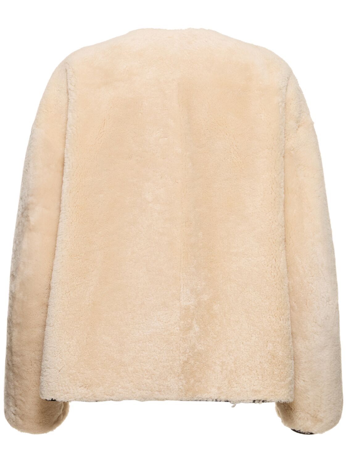 TOTÊME TEDDY SHEARLING CLASP JACKET 