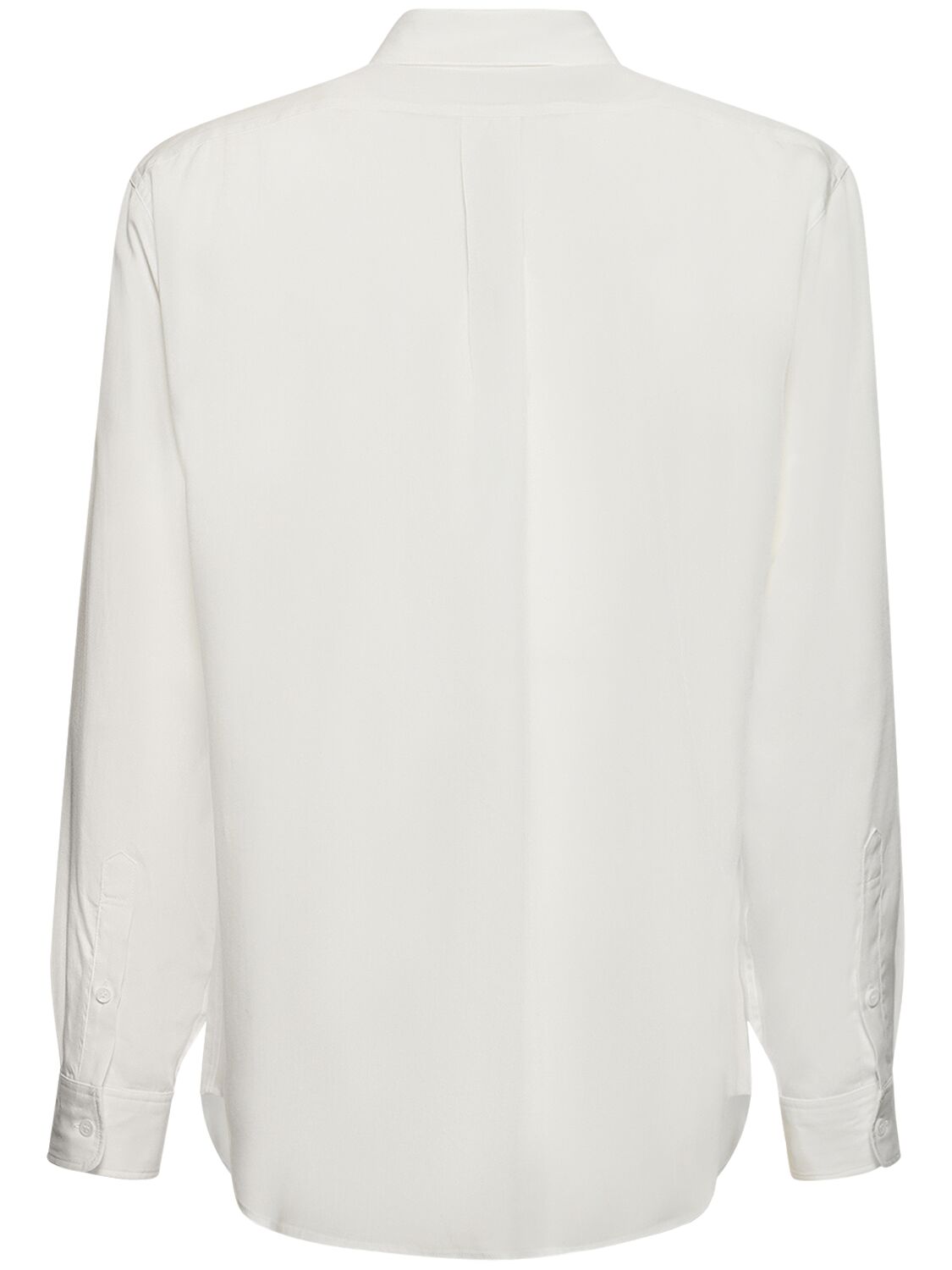 Shop Yohji Yamamoto U-cdh Suit Poplin Shirt In White
