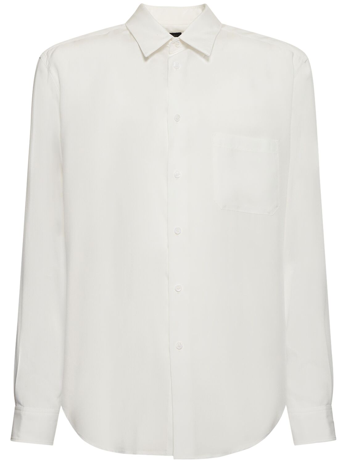 Yohji Yamamoto White Suit Broad Shirt