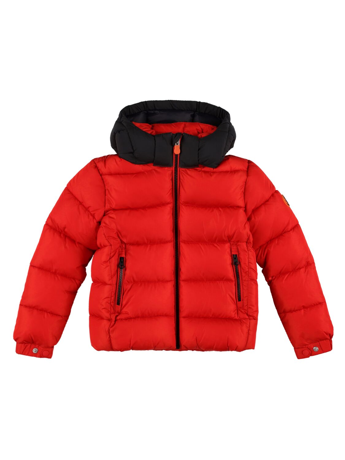 Image of Hood Nylon Puffer Jacket