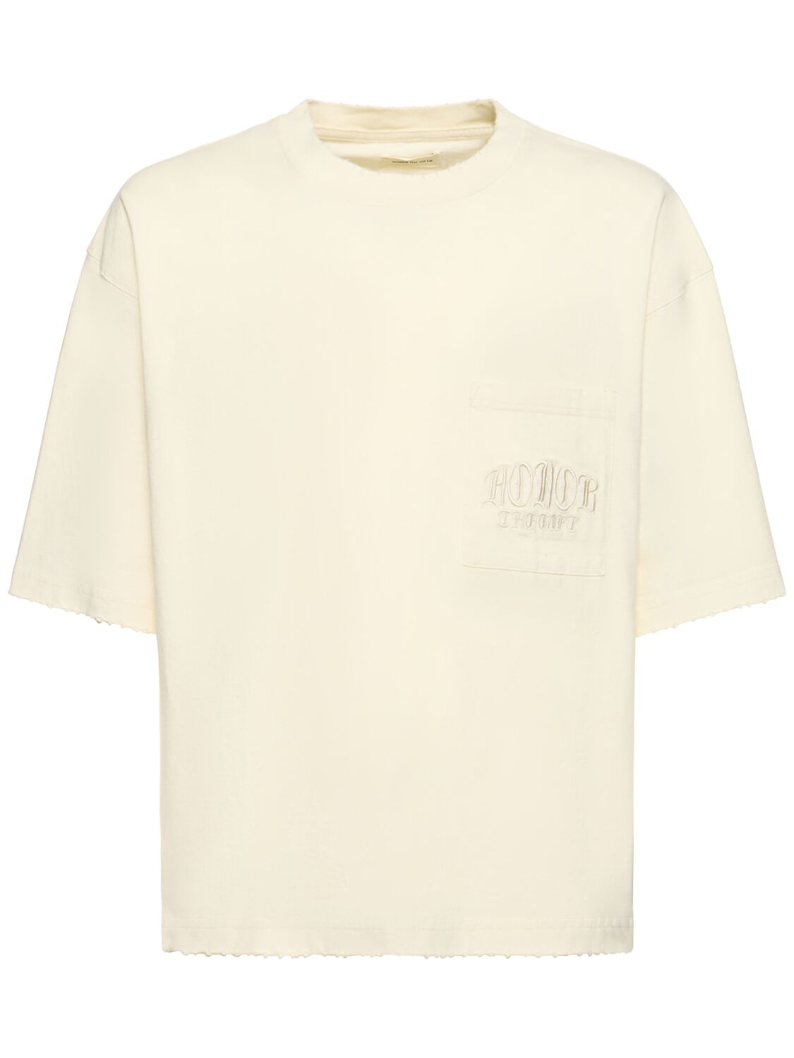 HONOR THE GIFT C-fall Embroidered Pocket T-shirt