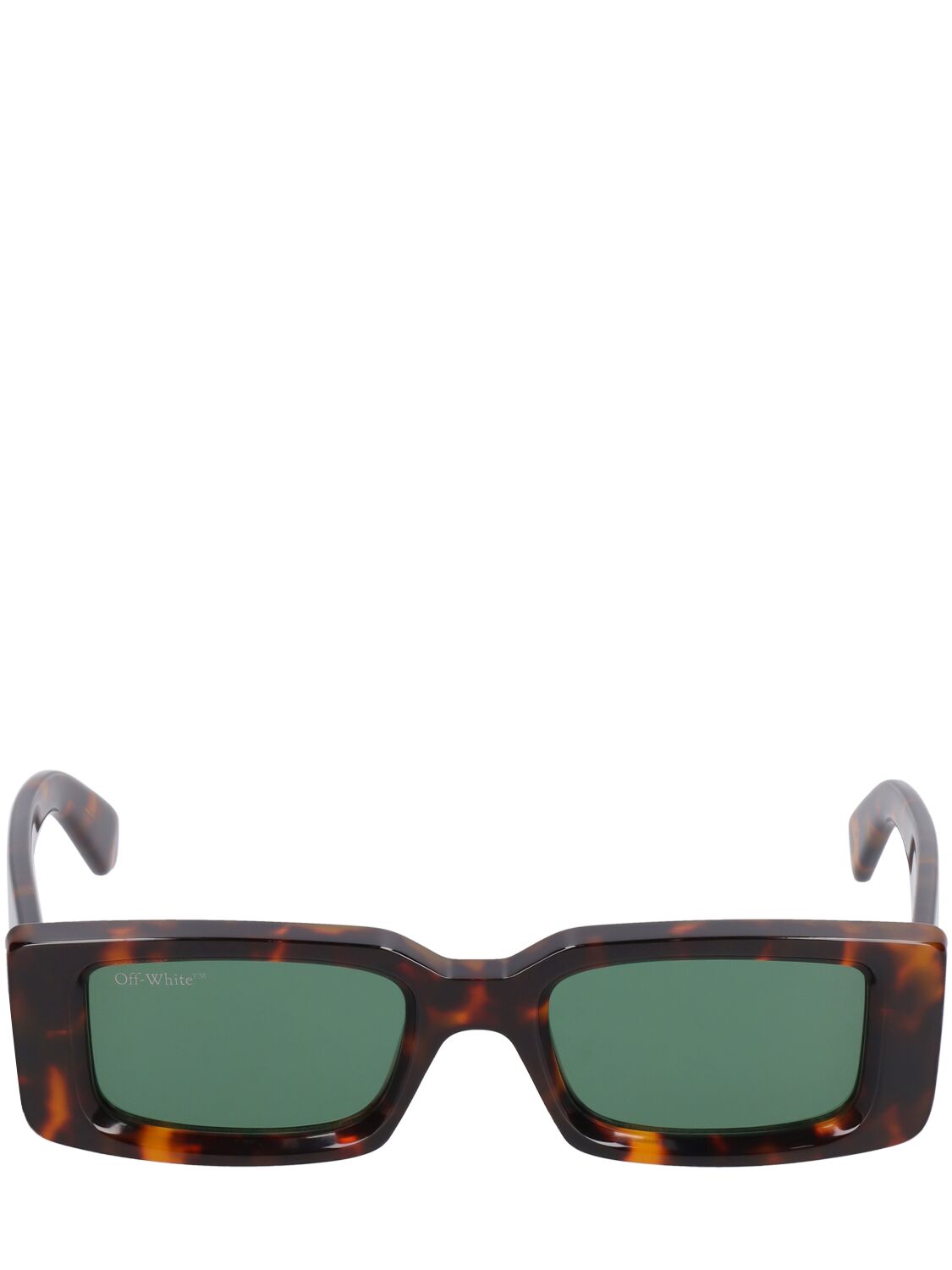 Off-white Arthur Acetate Sunglasses In Brown