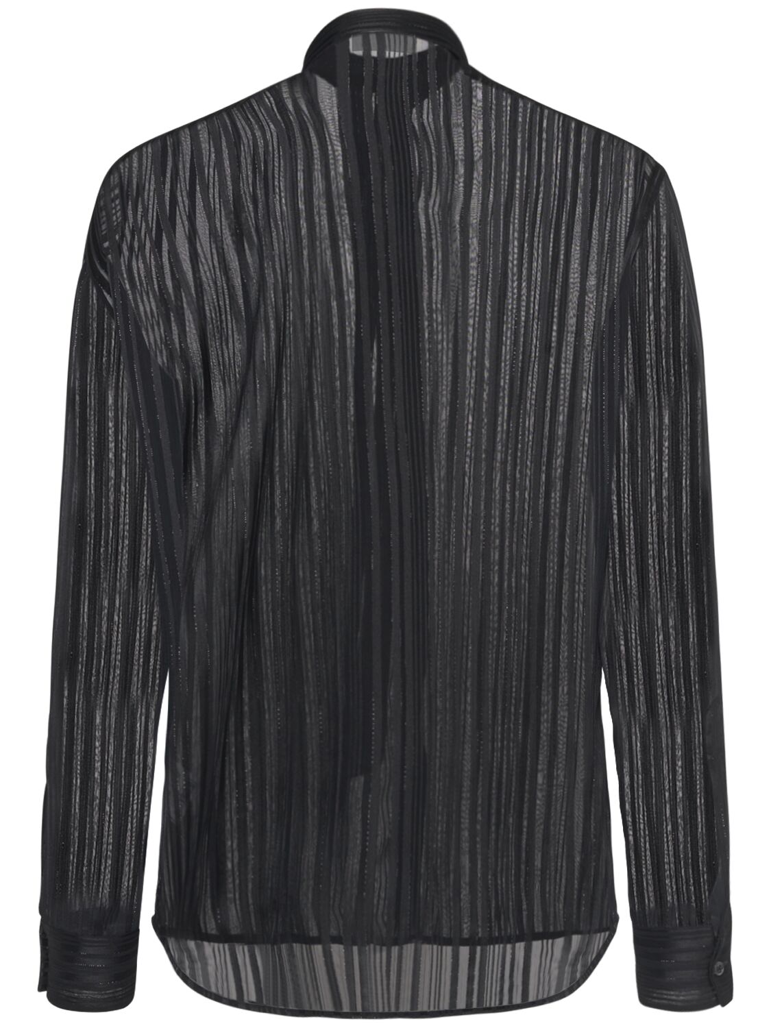 Shop Dsquared2 Dan Relaxed Fit Lurex Shirt In Black
