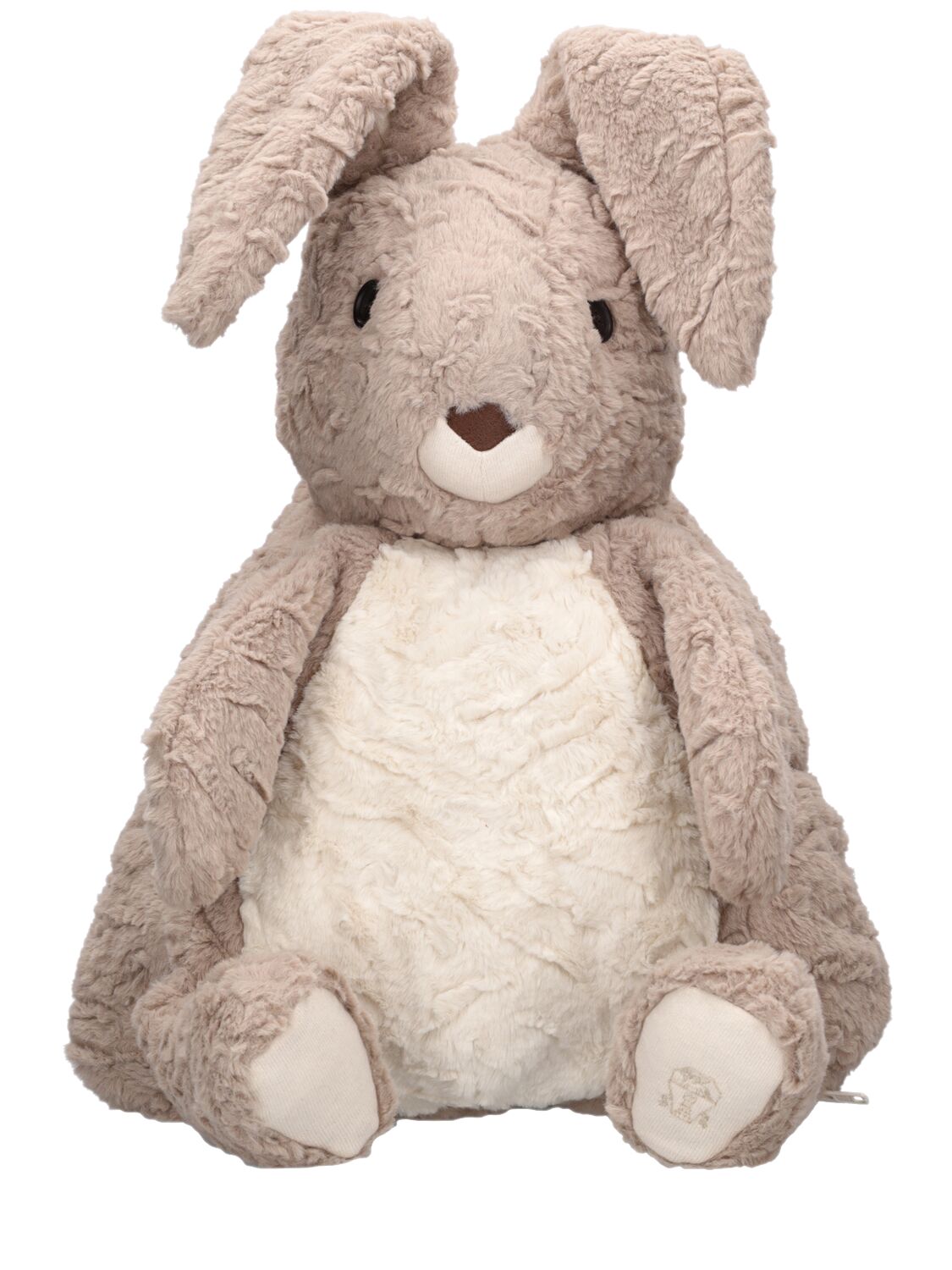 Brunello Cucinelli Kids' Rabbit Pillow & Pajama Holder In Neutral