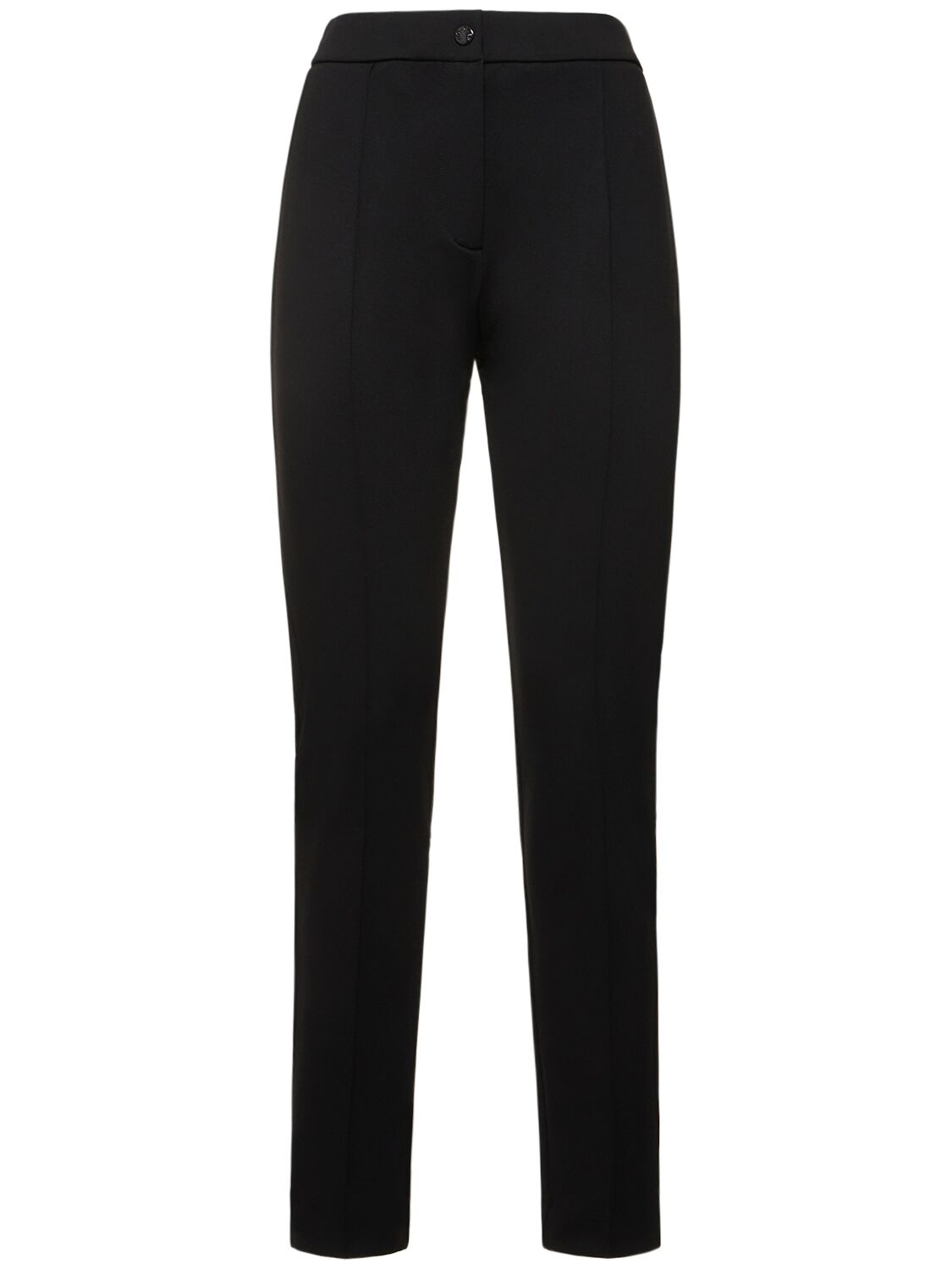 Moncler Tech Nylon Pants In Black