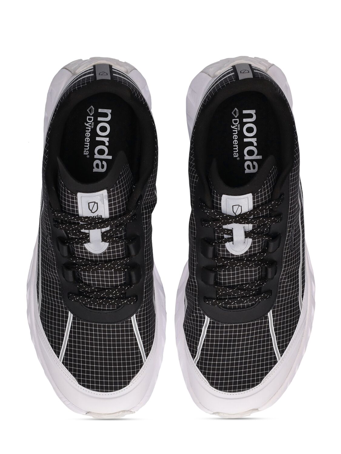 Shop Norda 002 Dyneema Sneakers In Black,ripstop