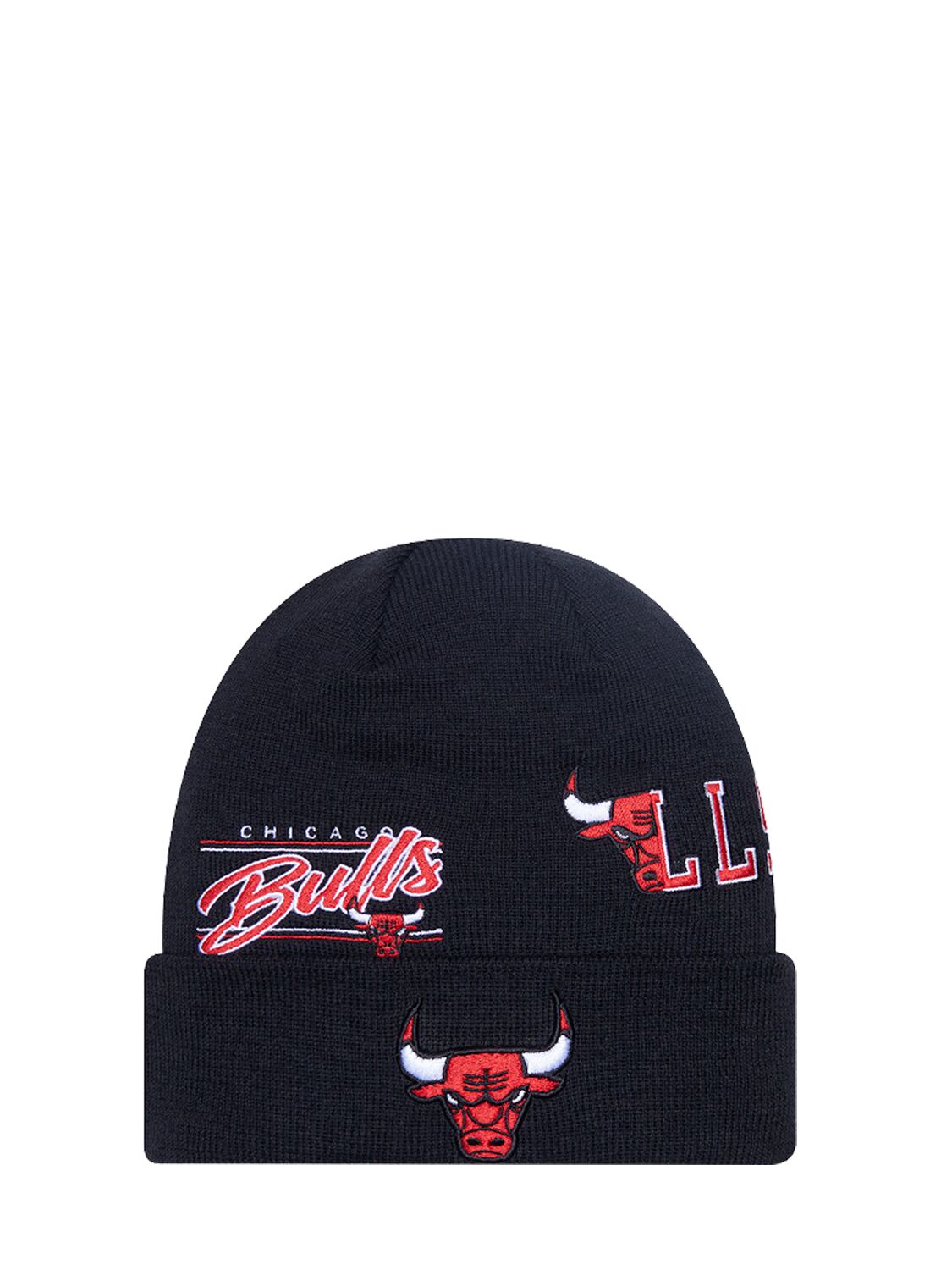 Image of Multi-patch Chicago Bulls Beanie