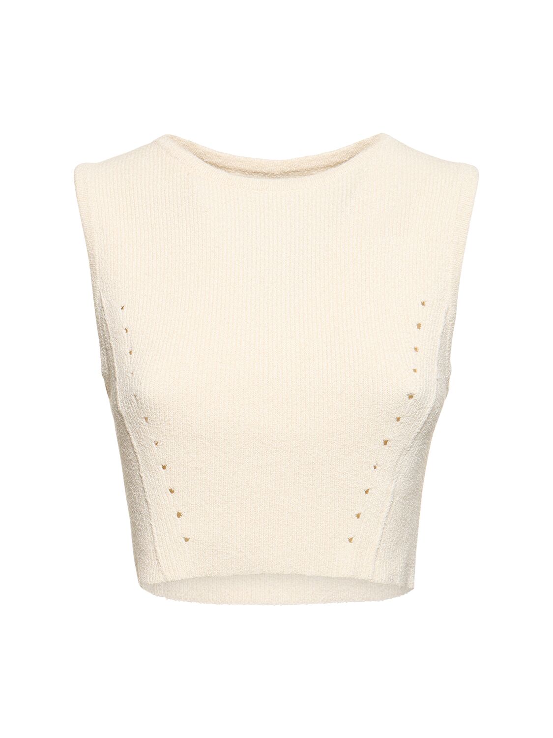 Image of Chace Viscose Blend Crop Top