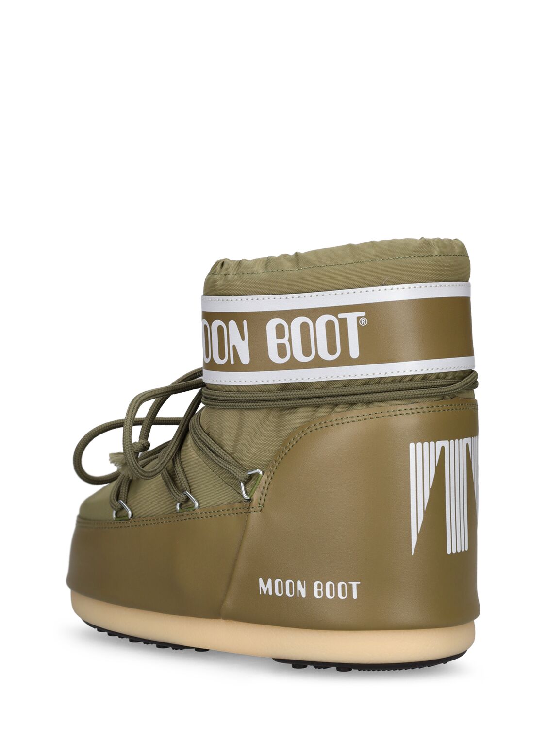 Moon Boot snowboots ICON LOW NYLON KHAKI