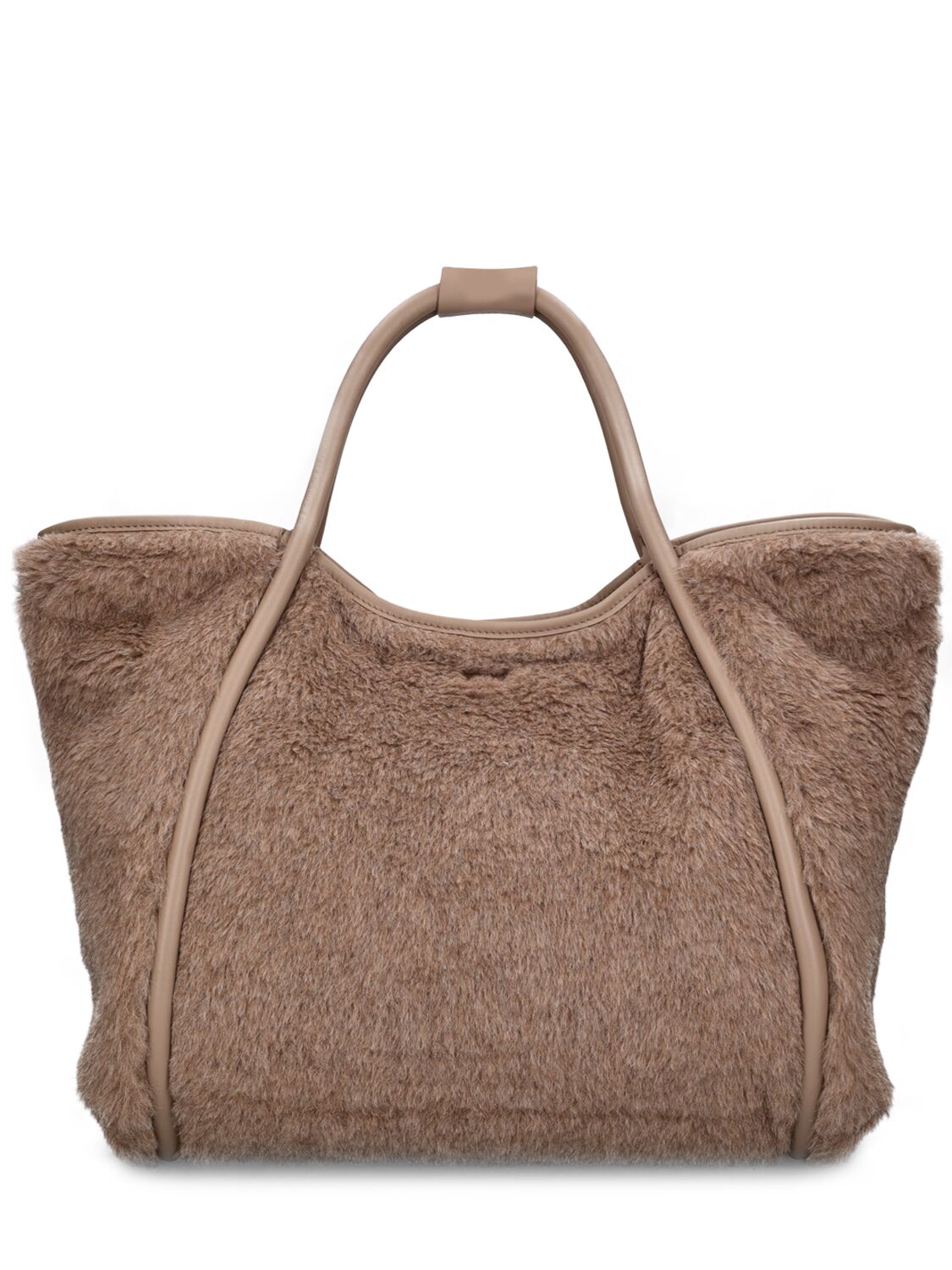 Tmarin4 Wool Teddy Top Handle Bag – WOMEN > BAGS > TOTE BAGS