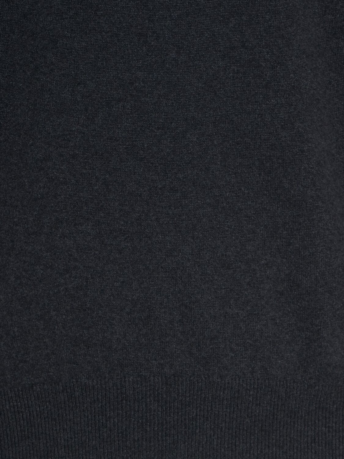 Shop Loro Piana Classic Cashmere Crewneck Sweater In Black