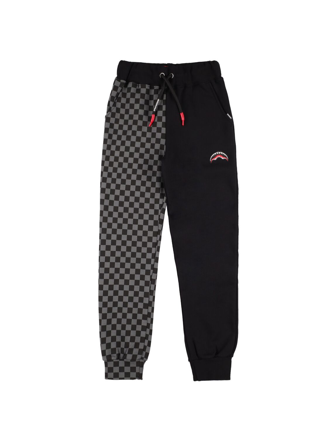 Sprayground Kids' Printed Cotton Sweatpants In Black